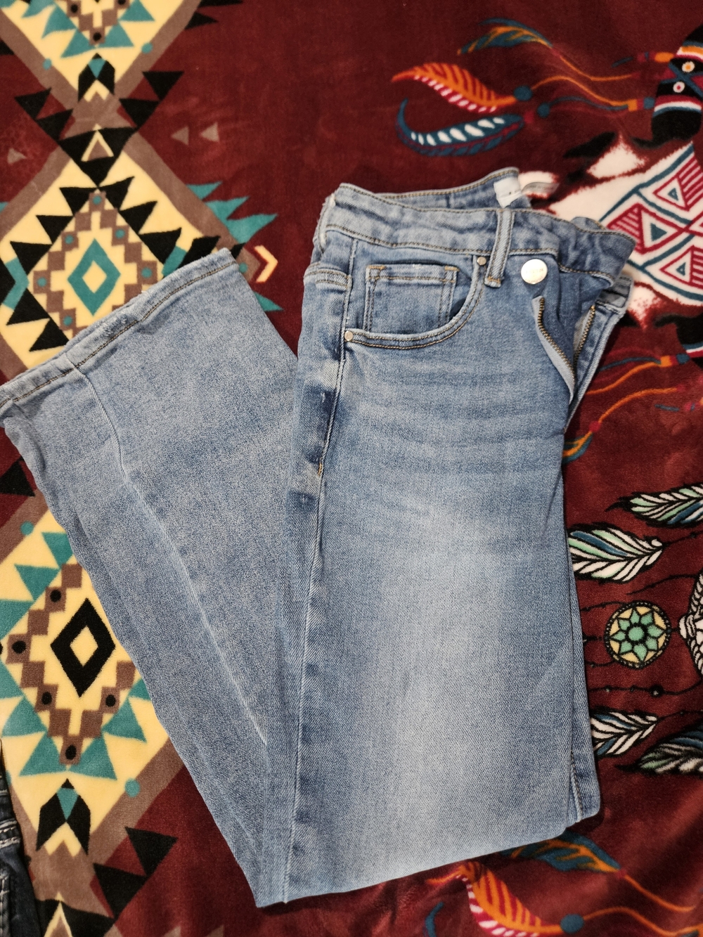 Women’s Light Blue Boot Cut Jeans - Classic Flare Style